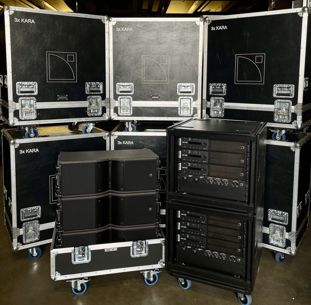 L-Acoustics KARA II and LA-RAK II