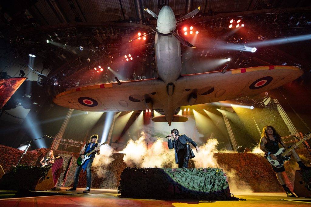 Iron Maiden Perform in Tallinn.
