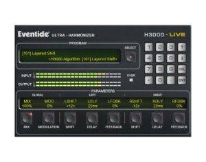 Eventide H3000 Plugin on Yamaha PM7