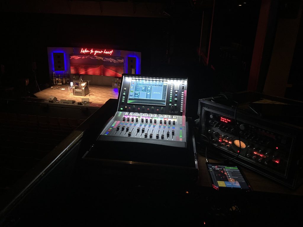 Allen & Heath C1500 at a theatre show. 